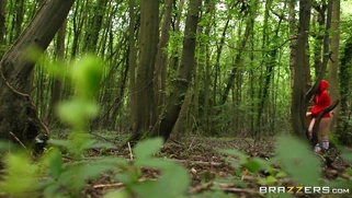 Valentina Nappi gets caught in the forest by Danny D