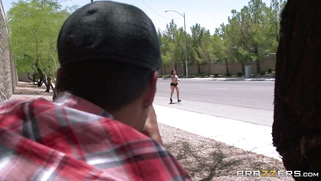 Lela Star caught a peeping tom filming her big ass