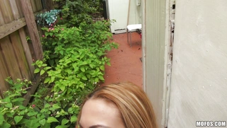 Kylie Rogue gives her man a slow passionate blowjob