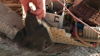 Anikka Albrite wanders the desert in her slutty outfit