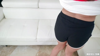 Emily Willis demonstrates her well shaped body