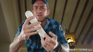 Mom Candy Alexa called plumber Danny D to have some fun