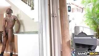 Lola Chanel was caught spying on Slim Poke jerking his BBC