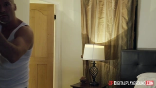 Assasin Bridgette B [censored] Sean Lawless in his home