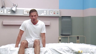 Slutty Dr. Gigi Allens astounded by the unexpected boner