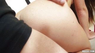 Tiffany Doll bends over and gets plowed by her man