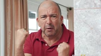 Spanish Bridgette B gets pussy banged from behind