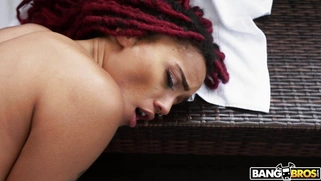 Redhead Julie Kay gets fucked doggystyle