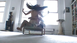 Cute Asian babe moans during hardcore pussy drilling