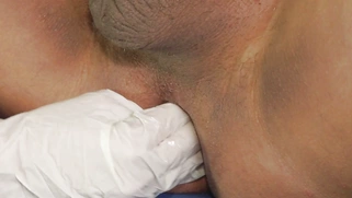 Kinky nurse sucking him off while fingering and dildoing his ass