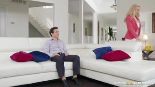 Nina Hartley is sucking cock of her daughter's boyfriend