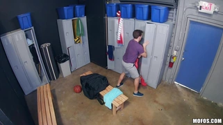 Kelsey Kage is sucking the big cock in POV