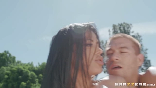 Layla Sin enjoys getting pussy banged standing