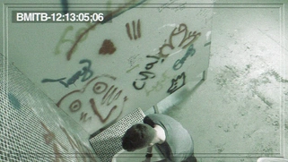 Kinky redhead Billie Rai spies on a hot peeing dude