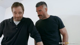 Aria Lee gives nice blowjob to Charles Dera