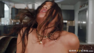 All natural Kendra Spade gets fucked in reverse cowgirl position