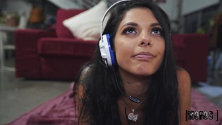 Adria Rae is fucking Gina Valentina doggystyle