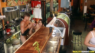 Latina Katana Kombat enjoys getting her pussy railed