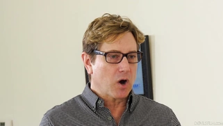 Latina Maya Bijou guzzles the cock in front of her HB