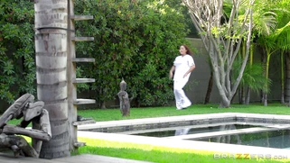 Morgan Lee was surprised when she saw Keiran's massive cock