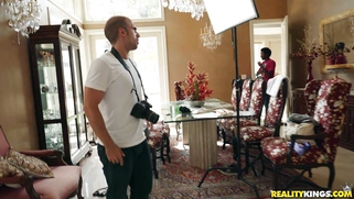 Big titted Gabbie Carter gets her pussy licked