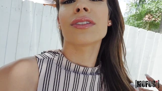 Katana Kombat orally serves the hard cock in POV