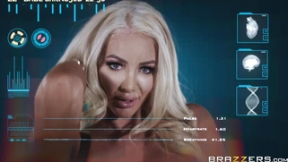 Alex Legend in VR meets Nicolette Shea