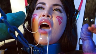 MILF Korina Kova is playing with the dildos