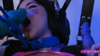 MILF Korina Kova is playing with the dildos