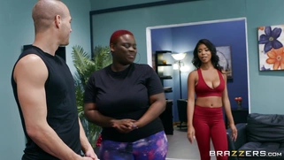 Nia Nacci meets her new yoga instructor Xander Corvus