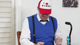 Noemie Bilas sneakily gives blowjob to Ricky Spanish