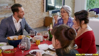 Ivy Lebelle gives blowjob to Quinton James