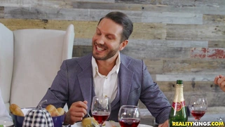 Ivy Lebelle gives blowjob to Quinton James