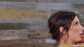 Ivy Lebelle gets her pussy licked and banged by Quinton James