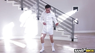 Kyler Quinn is sucking the black monster cock