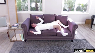 Kyler Quinn is sucking the black monster cock