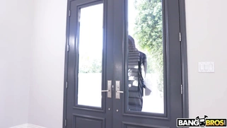 Kyler Quinn is sucking the black monster cock