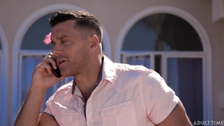 Kenzie Reeves gives nice blowjob to Ramon Nomar