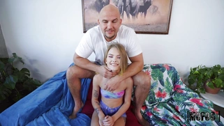 Teen Dani Lynn and Jmac have fun