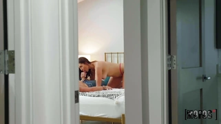 Bella Rolland is sucking cock after getting her pussy licked