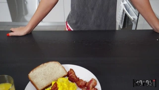 Teen Mackenzie Mace is sucking cock in POV