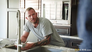 Moriah Mills is sucking cock and her husband is none the wiser