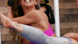 Cherie DeVille gets pussy railed by Ricky Spanish from behind