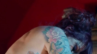 Monique Alexander and Madison Ivy take turns riding the big boner