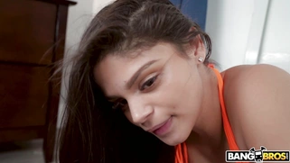 Jocelyn Stone gets fucked doggystyle by Jmac