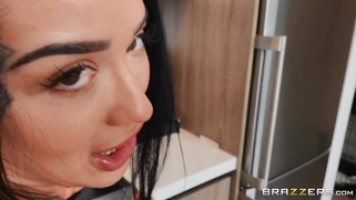 Katrina Jade gets her pussy pounded standing