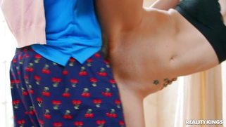 Kyler Quinn gets banged by King Nasir standing