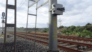 Briana Banderas shows off her ass outdoors