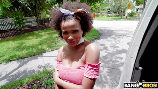 Alina Ali is jumping in the BangBus to get some extra cash