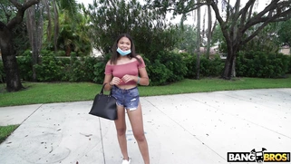 Michelle Anderson is getting picked up on the street